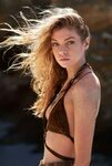 Stella Maxwell Models the Ultimate Beach Fashions in ELLE Fr